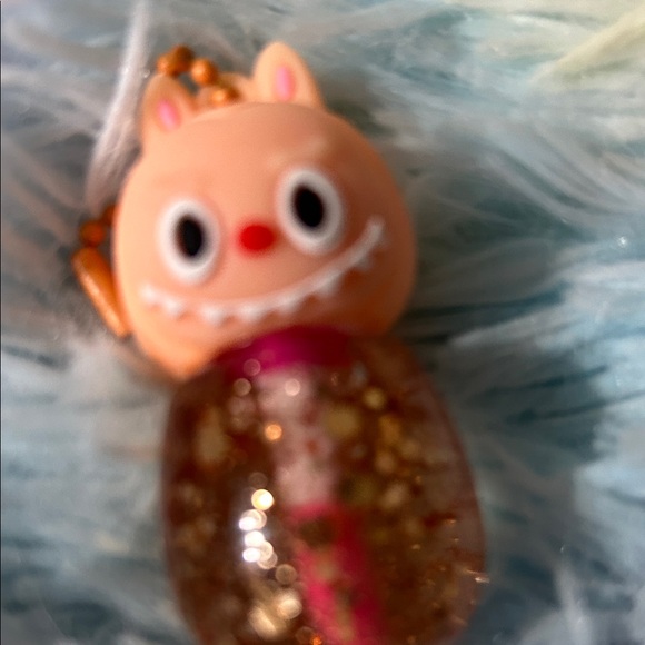 Cute Bunny Lip Gloss Duo - Gold & Teal Glitter - Picture 4 of 5